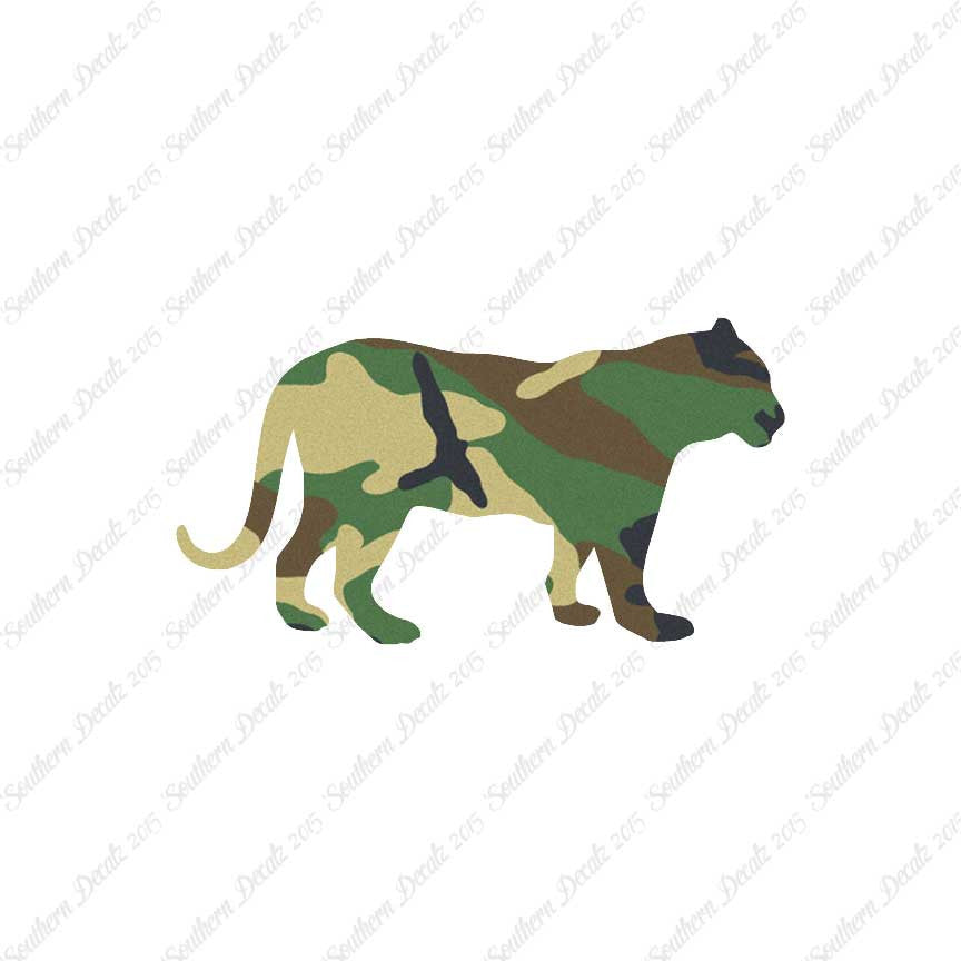 Big Cat Panther Leopard Silhouette