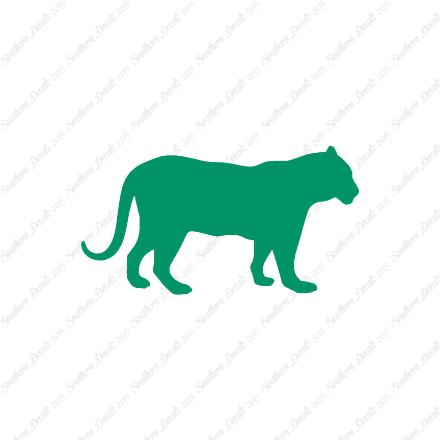 Big Cat Panther Leopard Silhouette