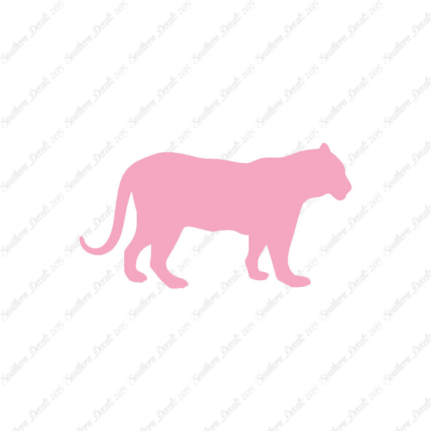 Big Cat Panther Leopard Silhouette