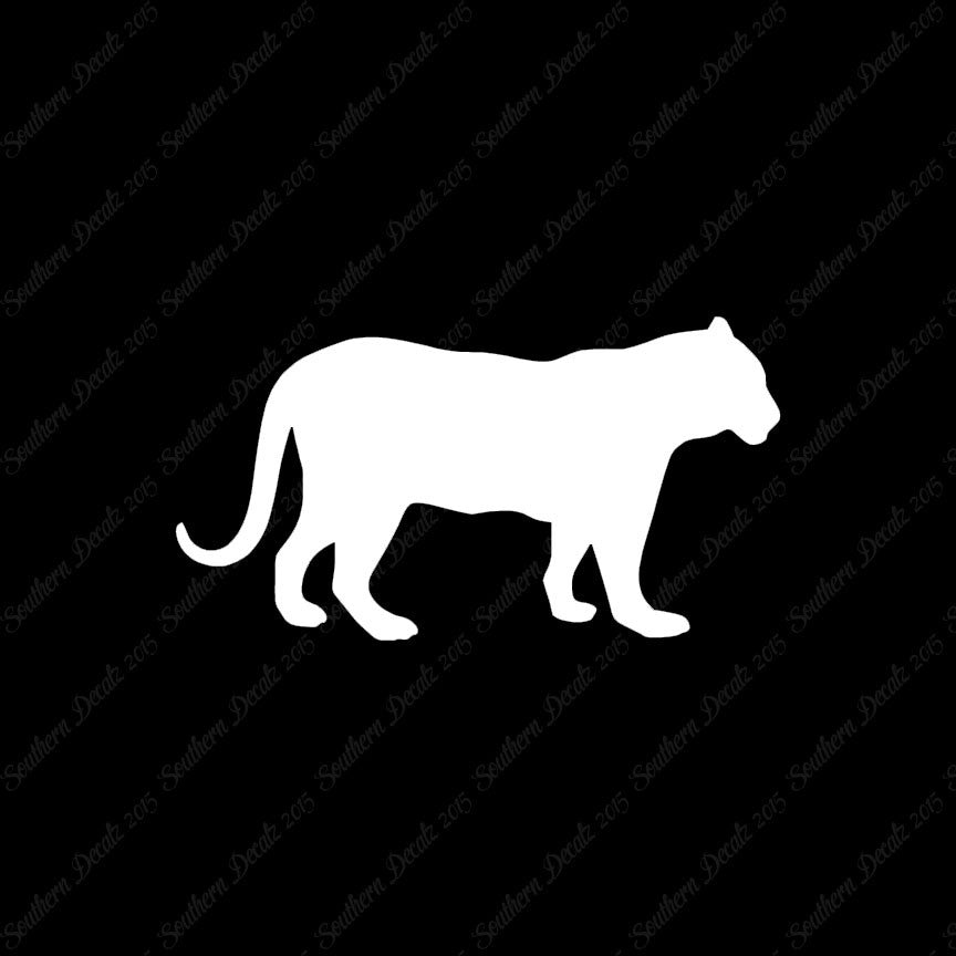 Big Cat Panther Leopard Silhouette