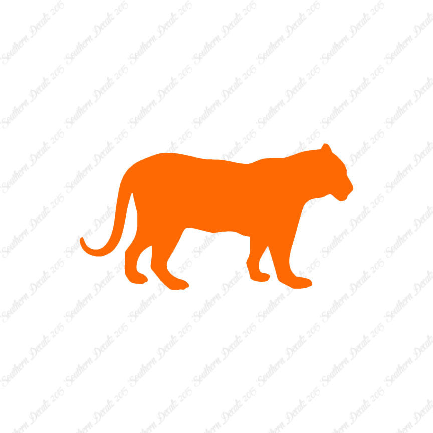 Big Cat Panther Leopard Silhouette