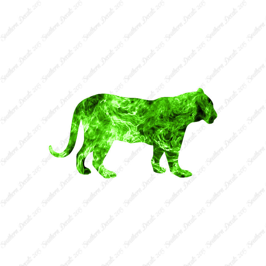 Big Cat Panther Leopard Silhouette