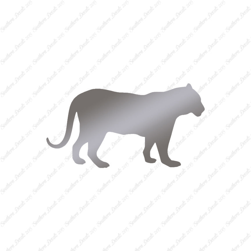 Big Cat Panther Leopard Silhouette