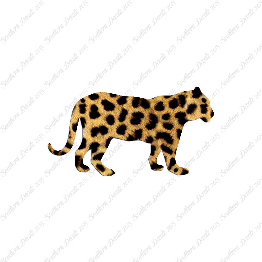 Big Cat Panther Leopard Silhouette