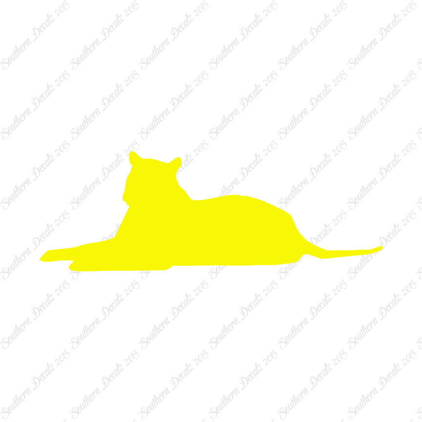 Big Cat Leopard Panther Silhouette