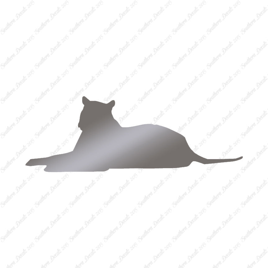 Big Cat Leopard Panther Silhouette