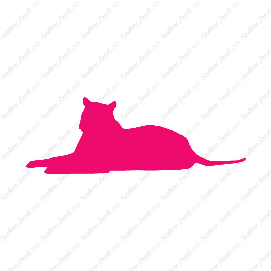 Big Cat Leopard Panther Silhouette