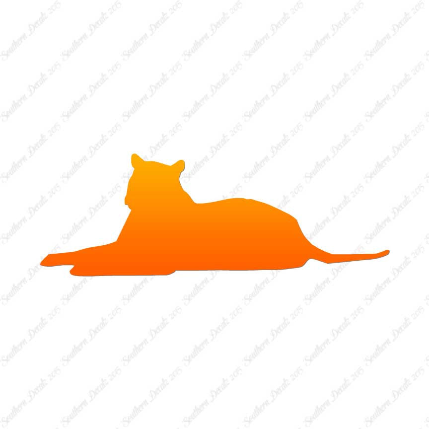 Big Cat Leopard Panther Silhouette