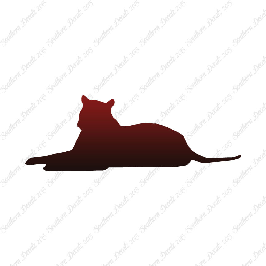 Big Cat Leopard Panther Silhouette