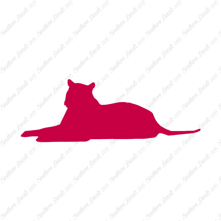 Big Cat Leopard Panther Silhouette
