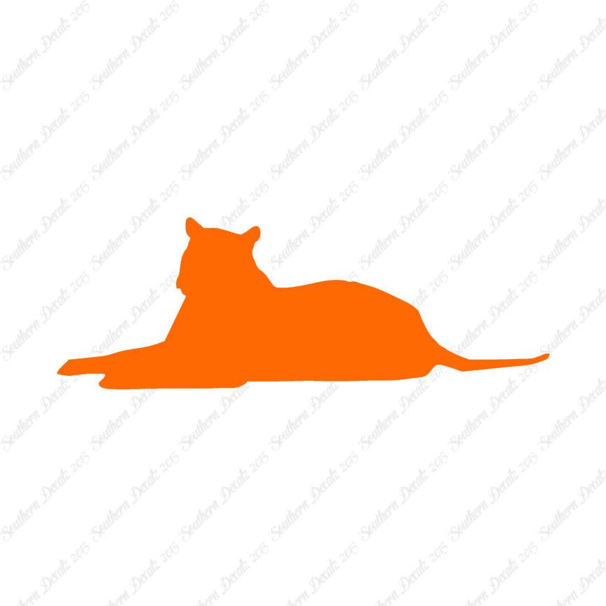 Big Cat Leopard Panther Silhouette