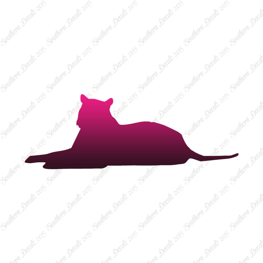 Big Cat Leopard Panther Silhouette