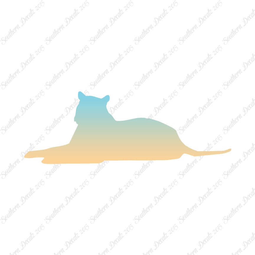 Big Cat Leopard Panther Silhouette
