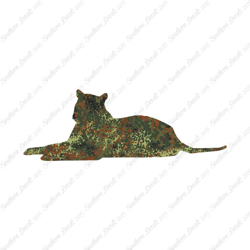 Big Cat Leopard Panther Silhouette