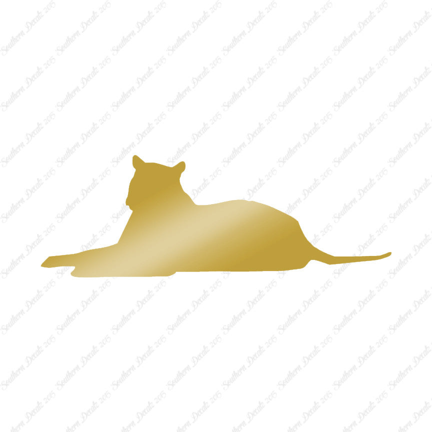 Big Cat Leopard Panther Silhouette