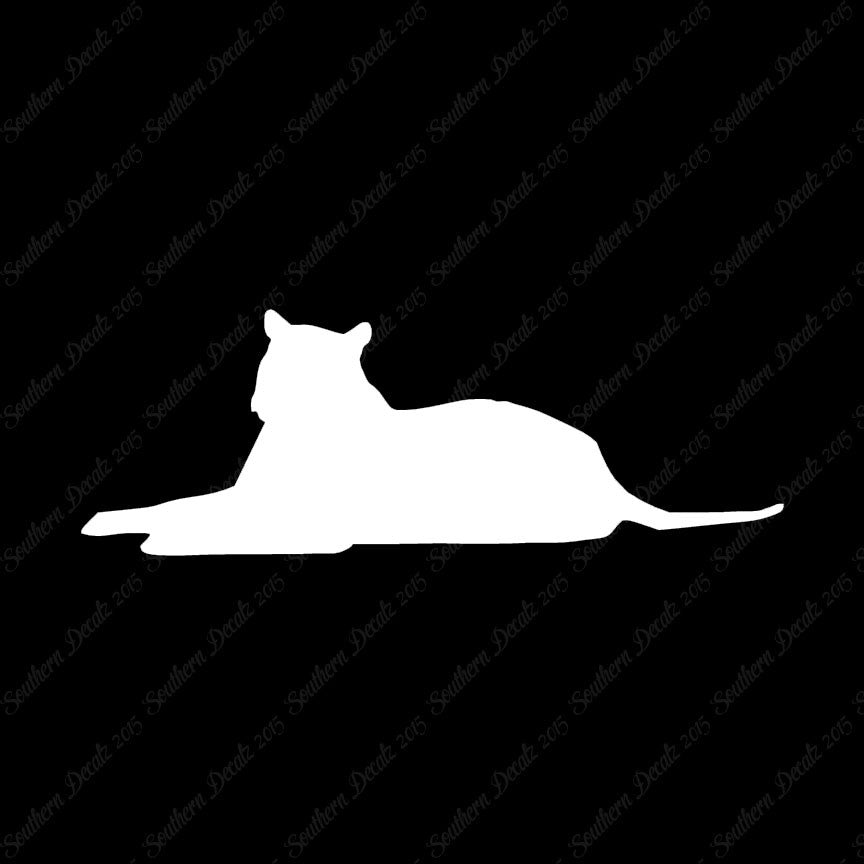 Big Cat Leopard Panther Silhouette