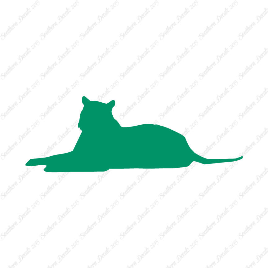 Big Cat Leopard Panther Silhouette