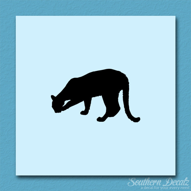 Big Cat Cougar Silhouette