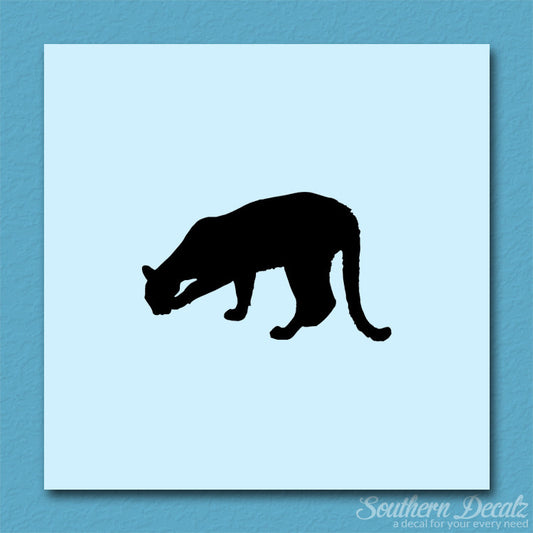 Big Cat Cougar Silhouette