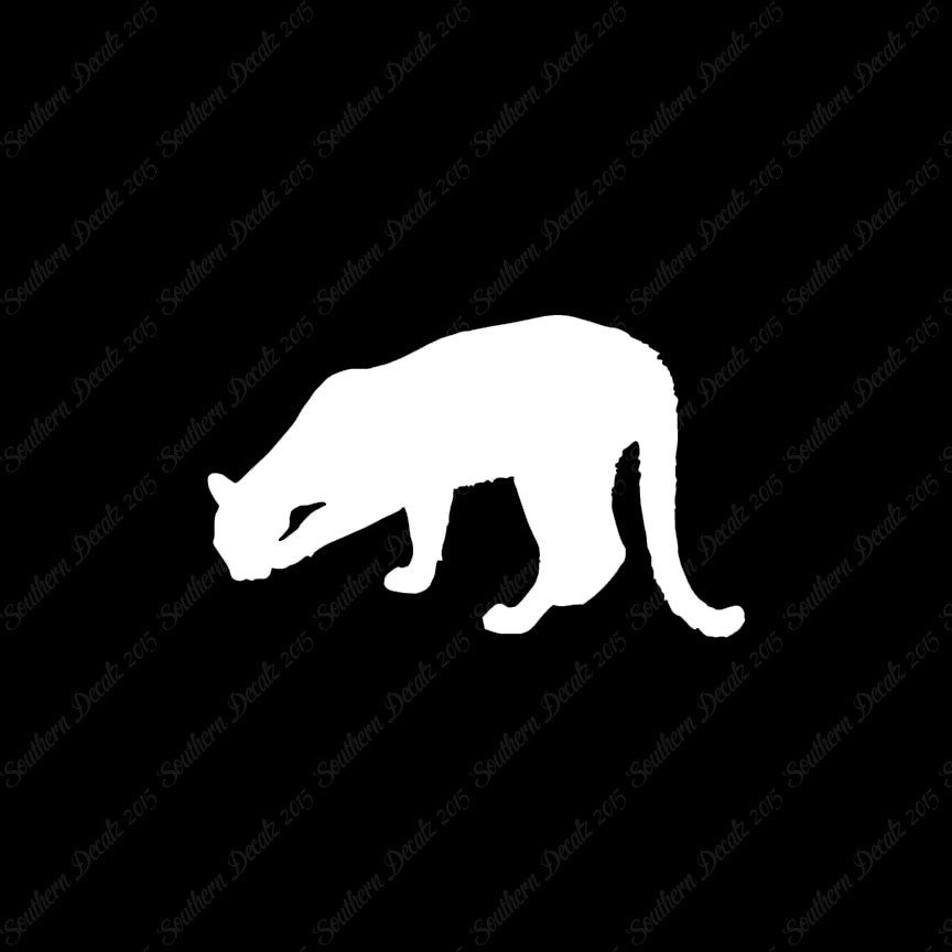 Big Cat Cougar Silhouette