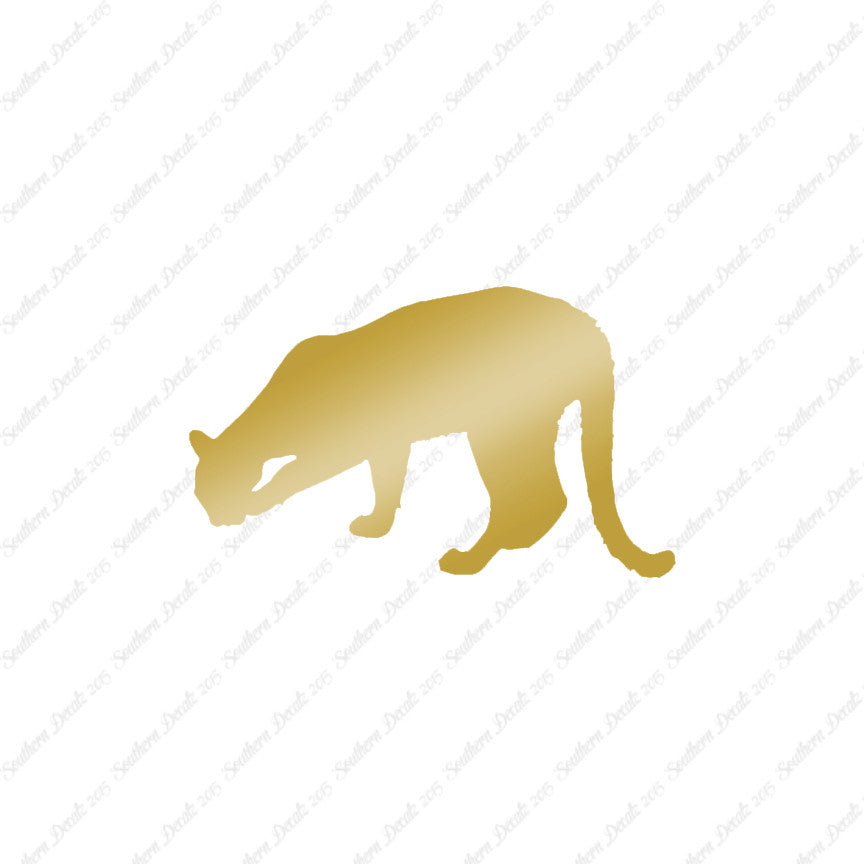 Big Cat Cougar Silhouette