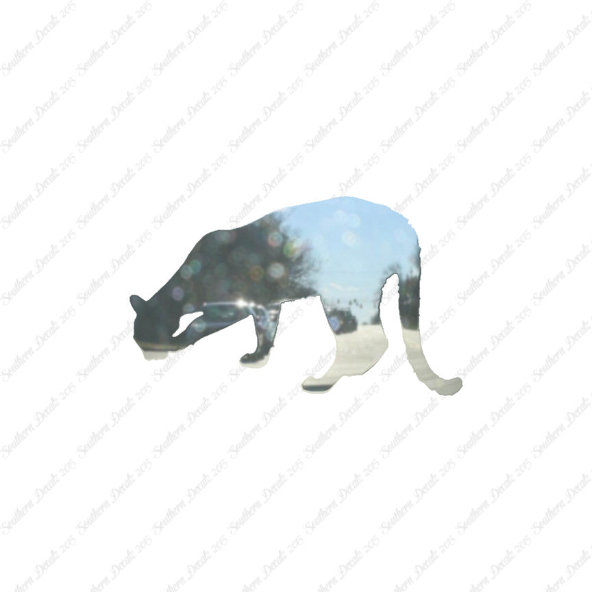 Big Cat Cougar Silhouette