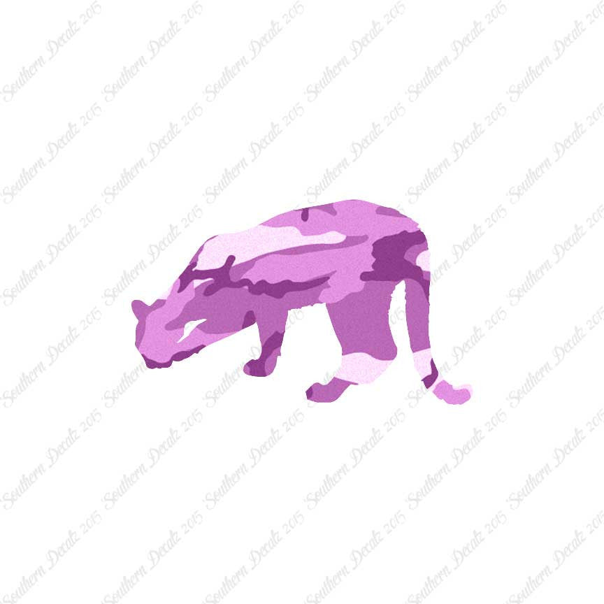 Big Cat Cougar Silhouette