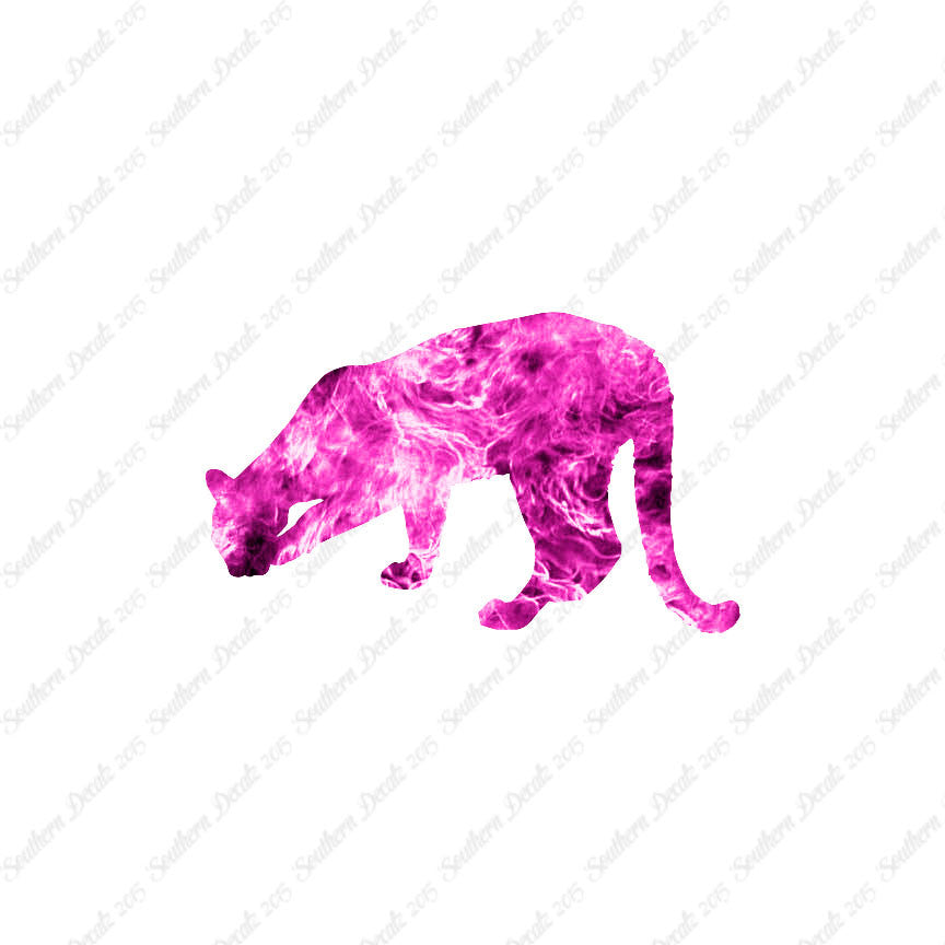 Big Cat Cougar Silhouette