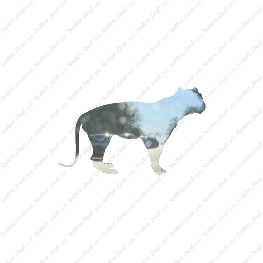 Big Cat Panther Tiger Silhouette