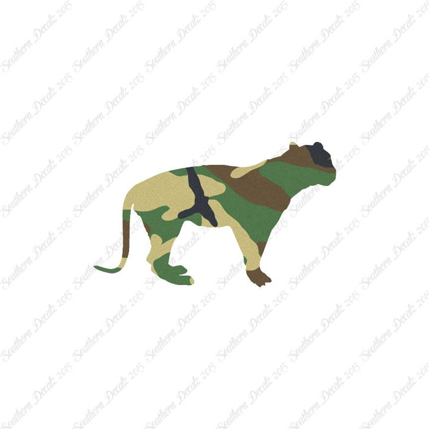 Big Cat Panther Tiger Silhouette