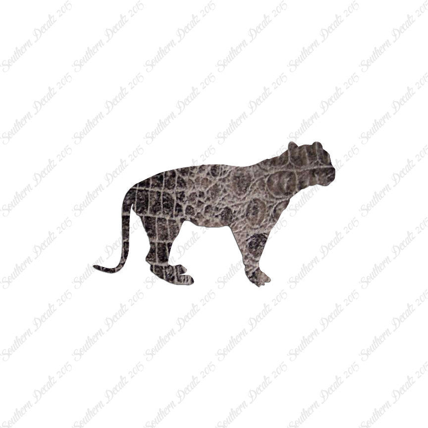 Big Cat Panther Tiger Silhouette