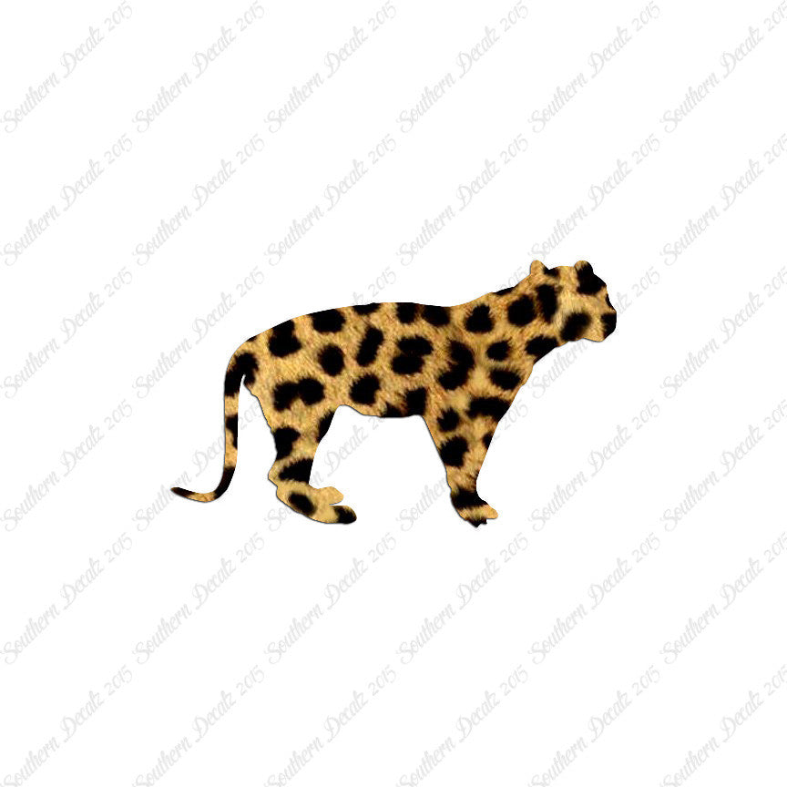 Big Cat Panther Tiger Silhouette