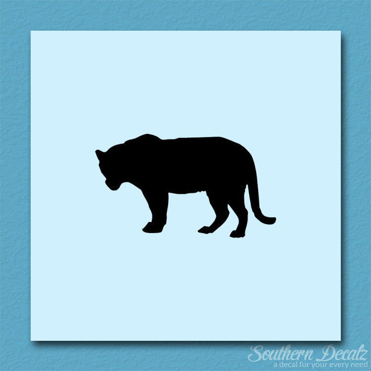 Big Cat Tiger Panther Silhouette