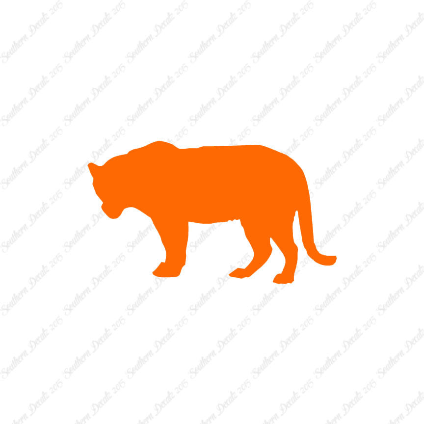 Big Cat Tiger Panther Silhouette