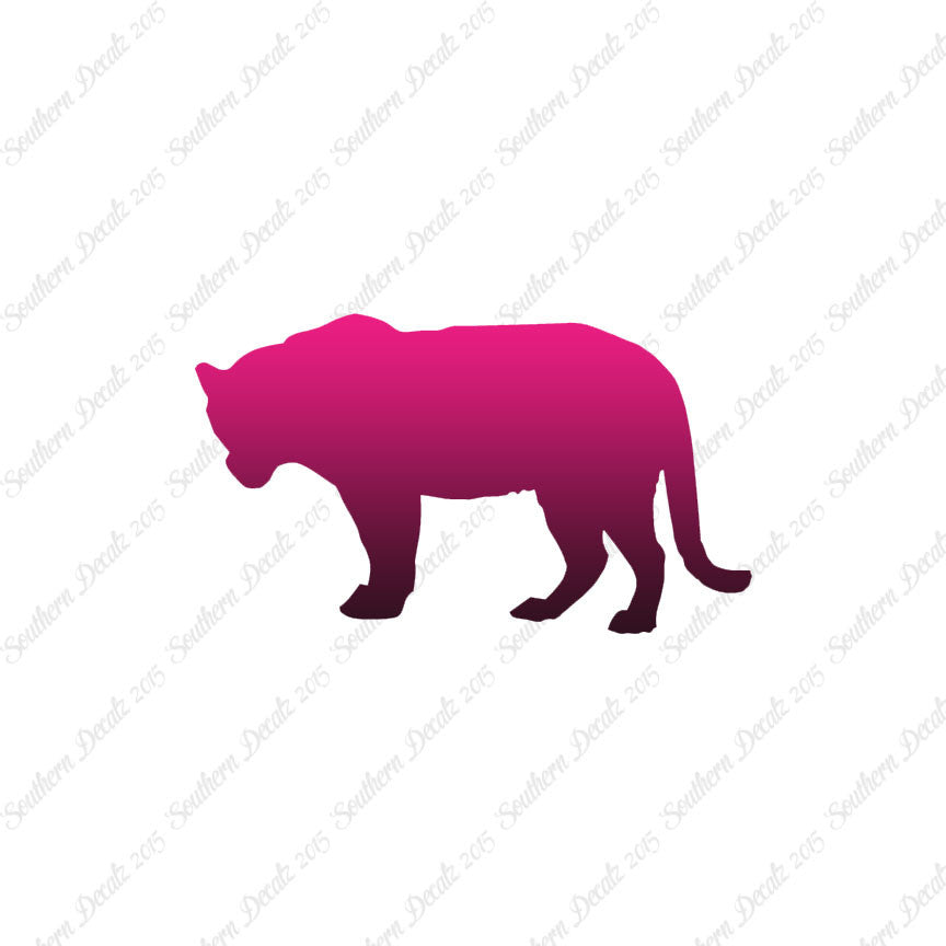 Big Cat Tiger Panther Silhouette