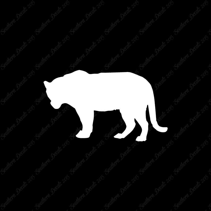 Big Cat Tiger Panther Silhouette