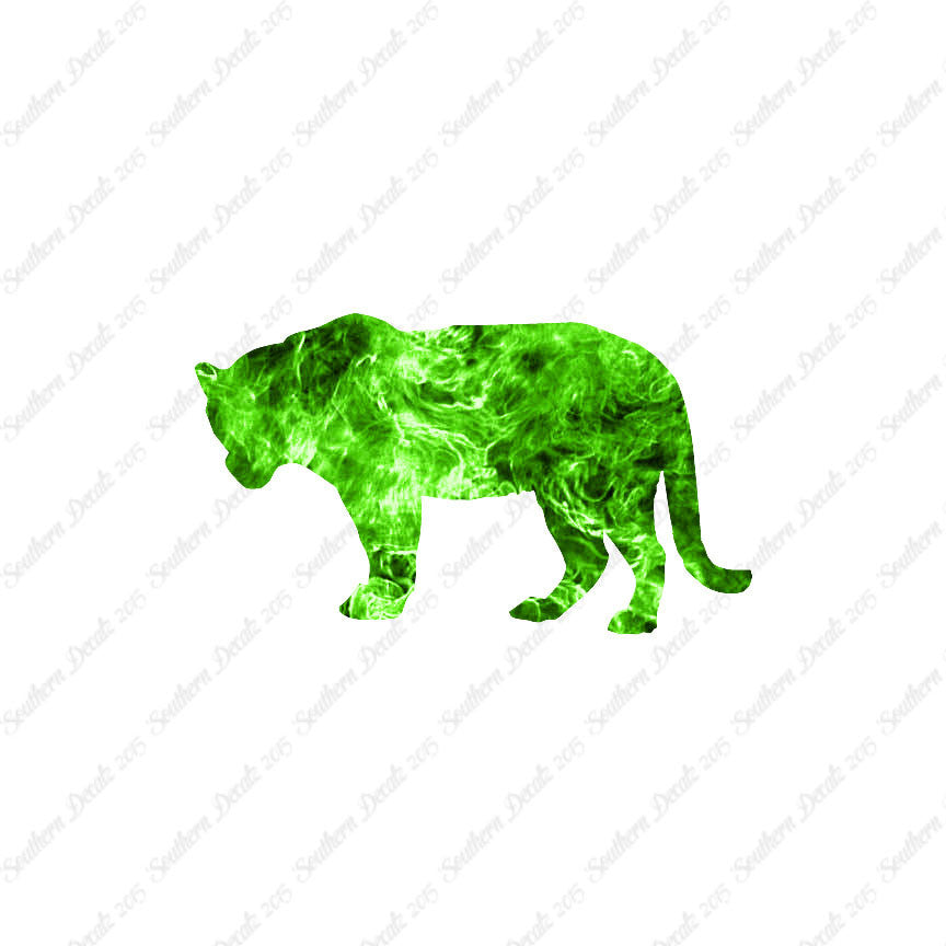 Big Cat Tiger Panther Silhouette