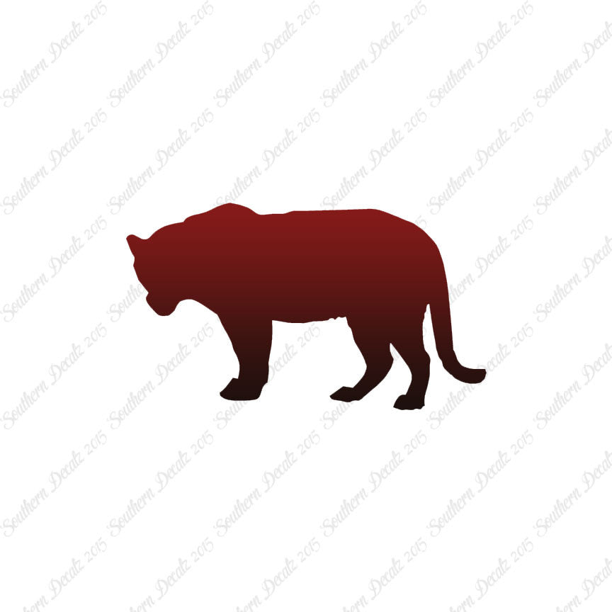 Big Cat Tiger Panther Silhouette