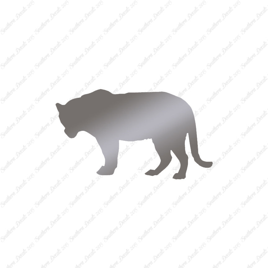 Big Cat Tiger Panther Silhouette