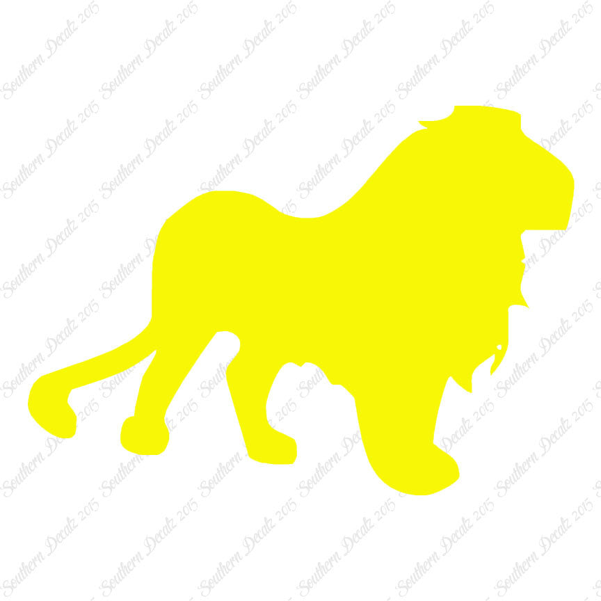 Lion Big Cat Silhouette