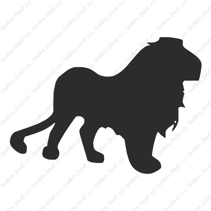 Lion Big Cat Silhouette