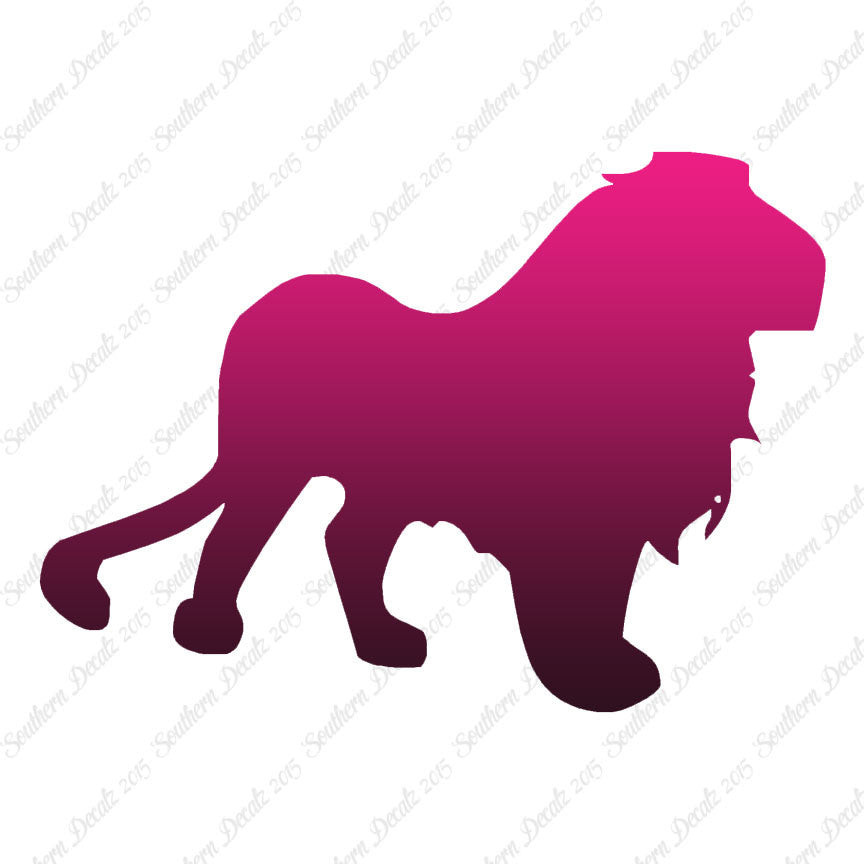 Lion Big Cat Silhouette