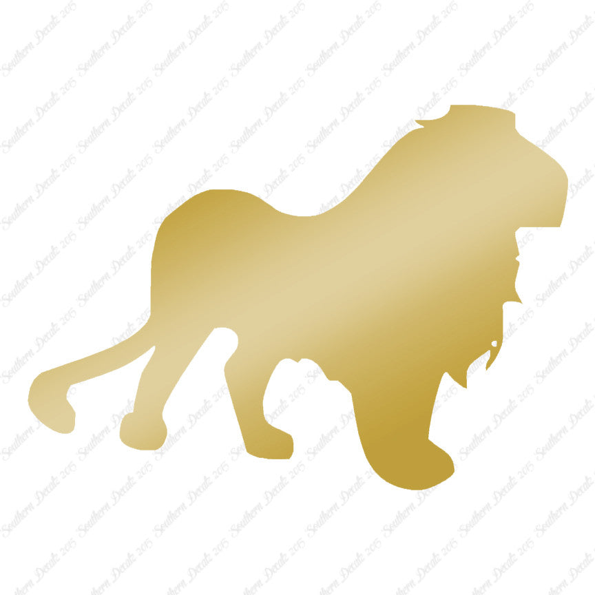 Lion Big Cat Silhouette