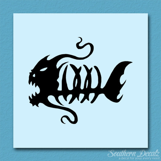 Scary Fish Skeleton