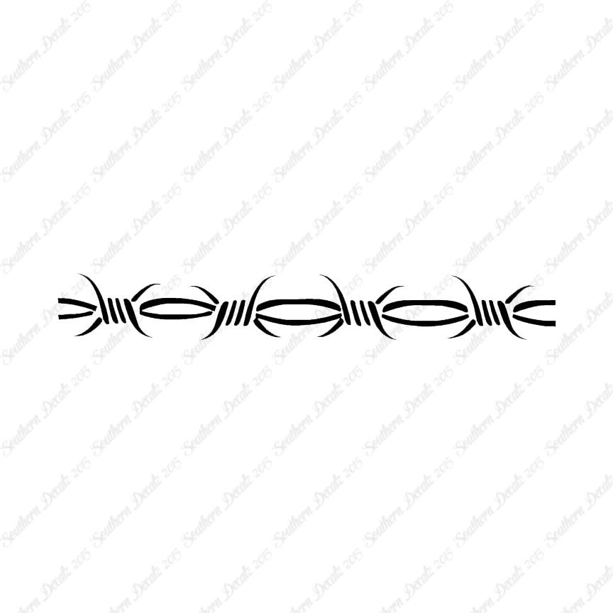 Tribal Barbed Wire Barb