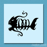 Scary Fish Skeleton