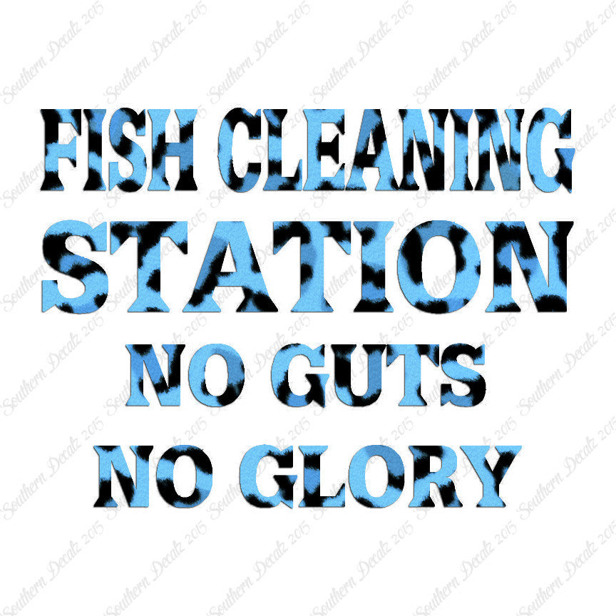 Fish Cleaning No Guts No Glory
