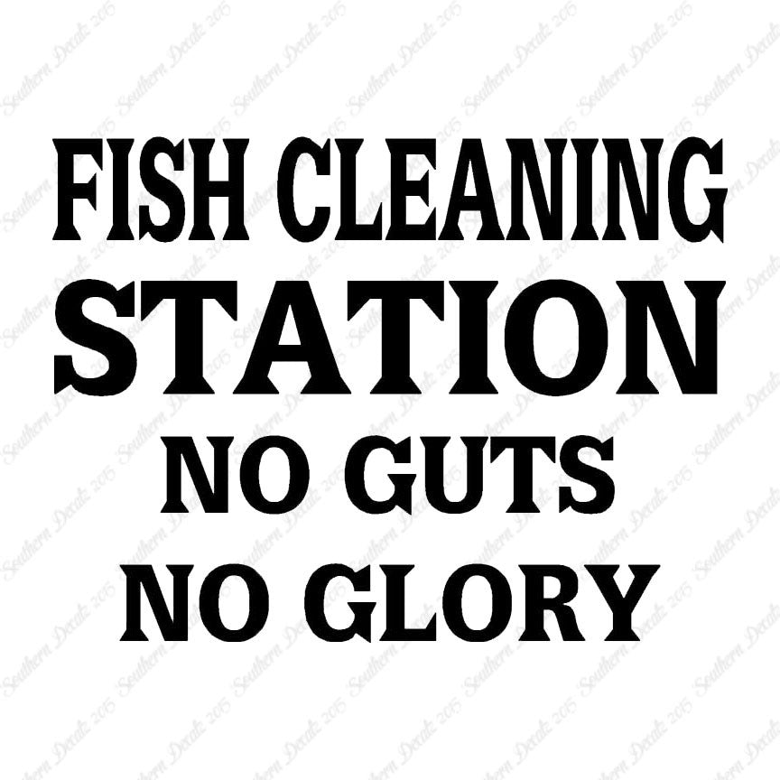 Fish Cleaning No Guts No Glory
