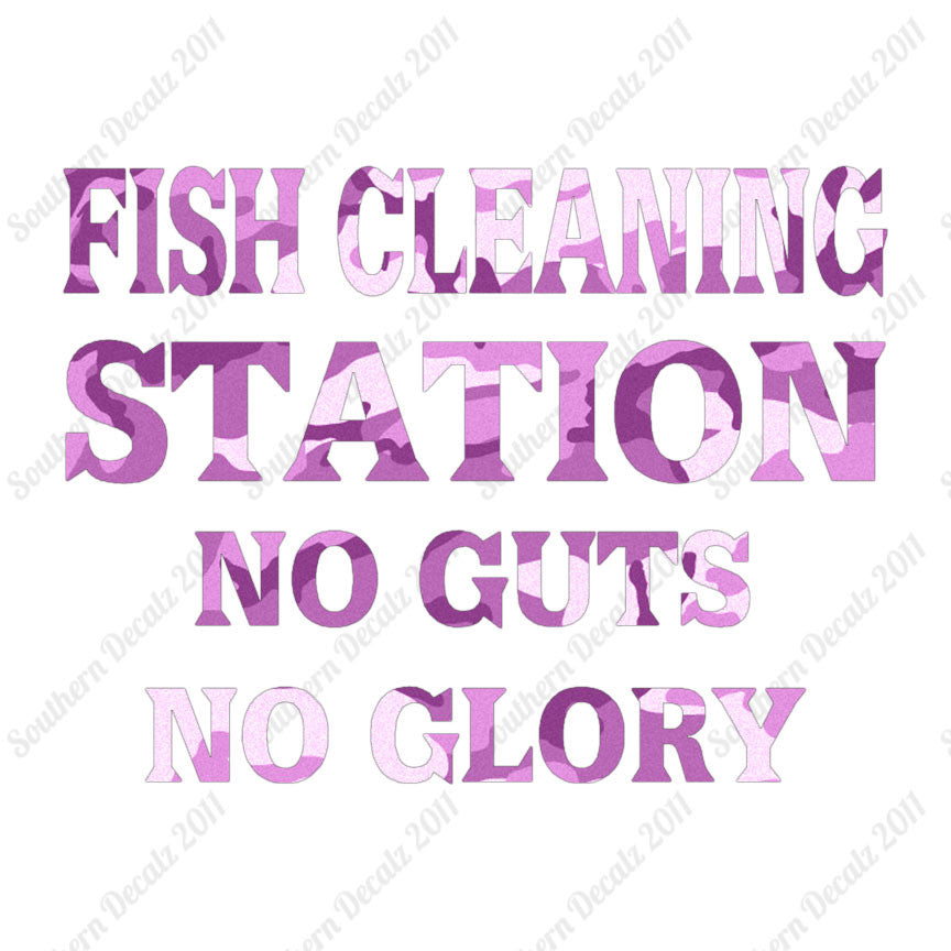 Fish Cleaning No Guts No Glory