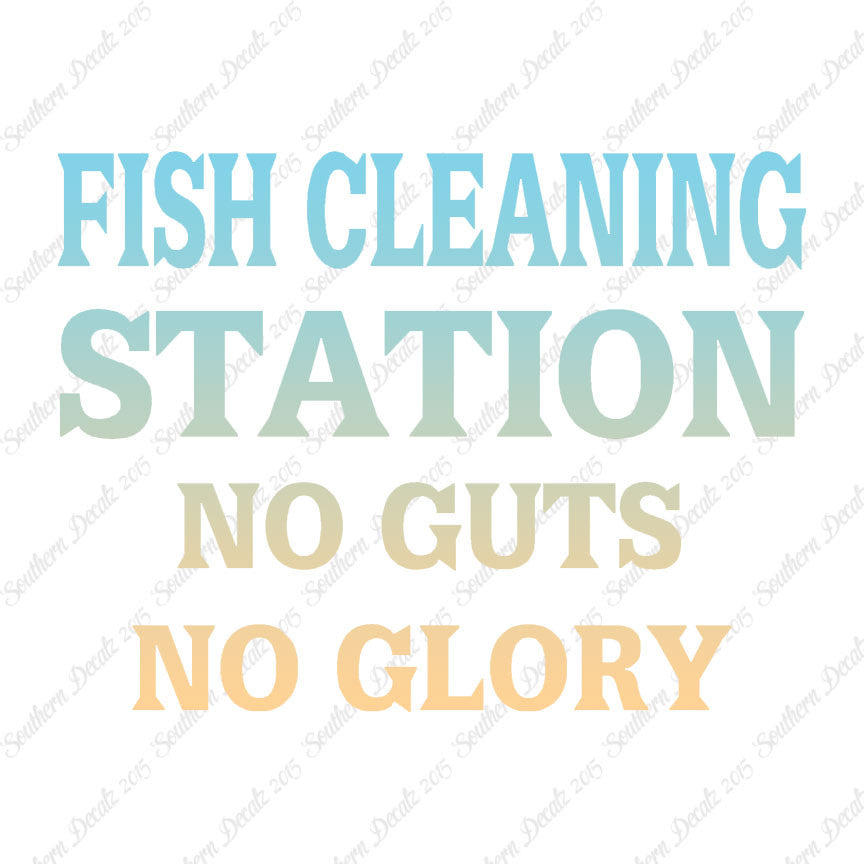 Fish Cleaning No Guts No Glory